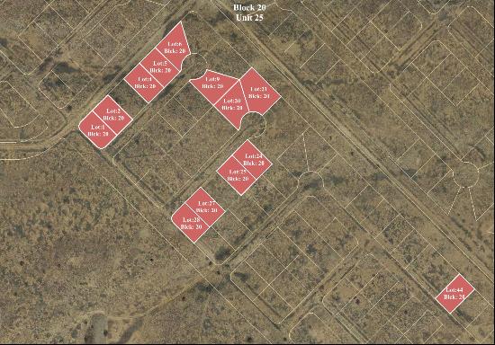 Block 20 Unit 24 Multiple Lots, Los Lunas NM 87031