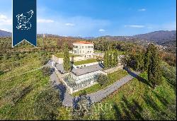 Estate with 19th-century villa surrounded by olive trees for sale in Pistoia's stunning co