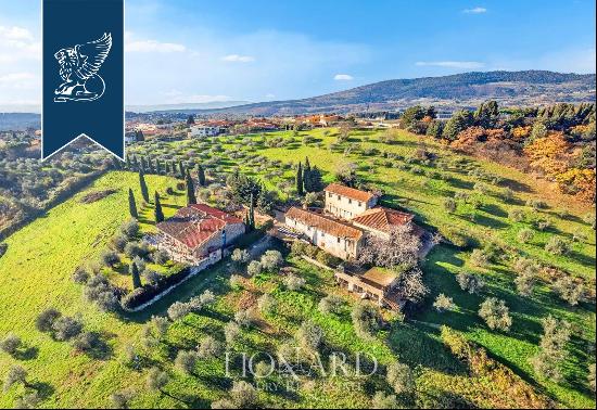 Unique property with an olive grove and possibile agritourism resort for sale in Fiesole