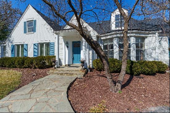 Beautifully updated Ladue home blends classic charm with modern conveniences.