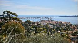 Sole agent - Superb property with exceptional views of the sea and the Bay of Cannes