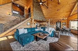 Stunning Luxury Cabin Nestles Near Downtown Blue Ridge