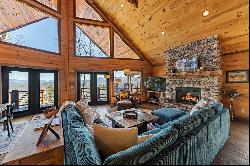 Stunning Luxury Cabin Nestles Near Downtown Blue Ridge