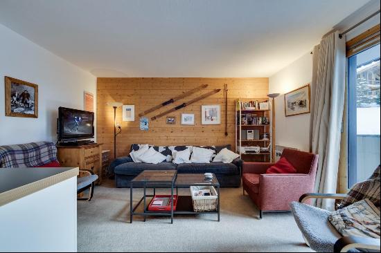 A charming three-bedroom apartment at the foot of the slopes in Val d'Isere.