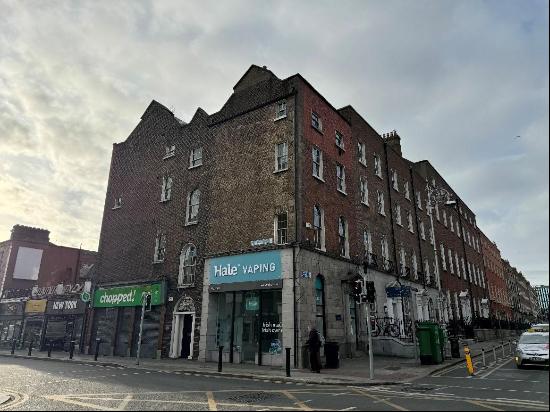 149 Baggot Street is a distinguished three-story Georgian building above retail, located o