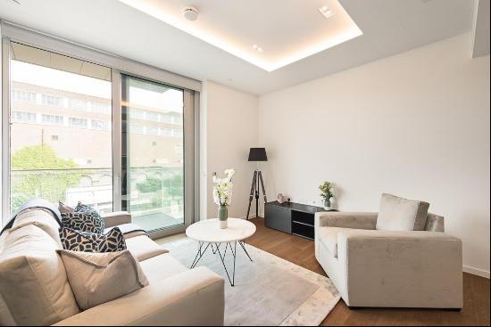 A luxuriously finished apartment to rent in Lillie Square SW6.