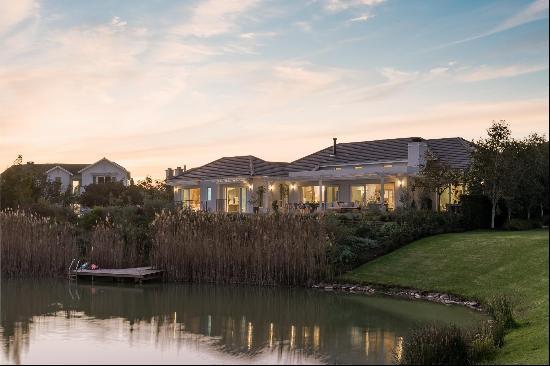 beautiful new lakeside home