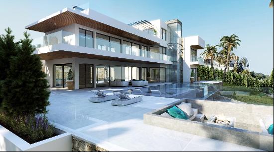 This exceptional villa will be finished to the highest standard and features panoramic sea