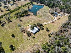 HISTORIC HOME FOR SALE ON 22+ ACRES W/ BARN AND POND