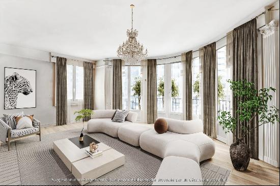 Paris 16th District - An elegant and bright 3-bed apartment