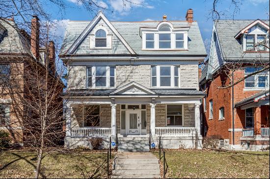 Handsome historic home in the sought-after Skinker deBaliviere historic district