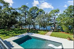 Exceptional Boater's Estate With Custom Home, Waterfront Lots, A Dock And More