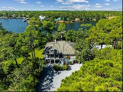 Exceptional Boater's Estate With Custom Home, Waterfront Lots, A Dock And More