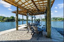 Exceptional Boater's Estate With Custom Home, Waterfront Lots, A Dock And More