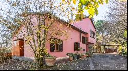 The Pinky Country Villa with solar panels, Pienza - Toscana