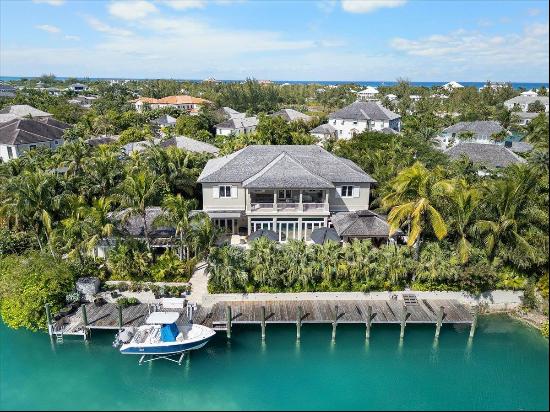 Canal front villa in one of Old Fort Bay’s most sought-after neighborhoods