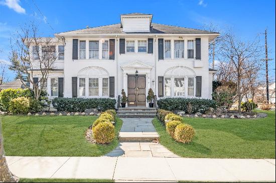 Welcome to This Gracious & Stately Center Hall Colonial in a Fabulous Location in the Hear