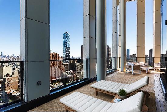 Experience the pinnacle of downtown luxury in this breathtaking penthouse, offering 2,3