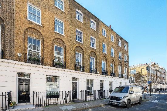 An unmodernised house for sale, in a superb position on Eaton Terrace, Belgravia, SW1.