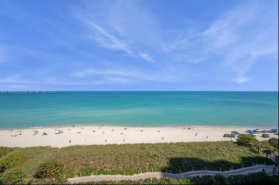 Sought-after unobstructed direct ocean views await you in this beautifully updated 2-bedro