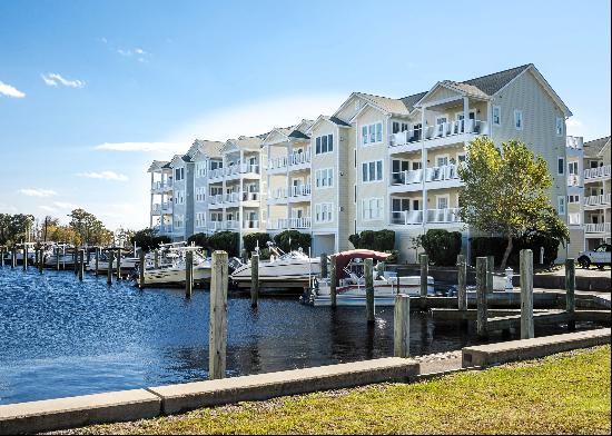 TOP LEVEL MARINA FRONT CONDO AT WHARF LANDING