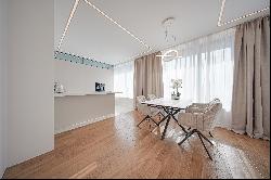 Elegantly furnished two bedroom apartment in a modern architectural building