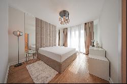 Elegantly furnished two bedroom apartment in a modern architectural building