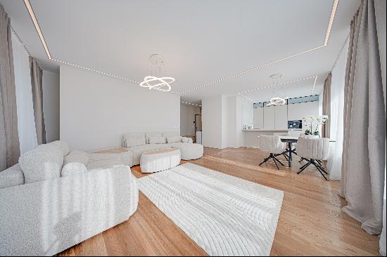 Elegantly furnished two bedroom apartment in a modern architectural building