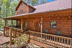 Classic Wooded Cabin in Coosawattee River Resort