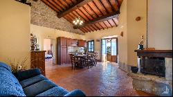 Country House La Via dei Cipressi with land, Pienza, Siena - Tuscany