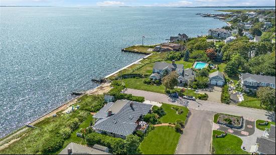 PLAN YOUR DREAM SUMMER LOCATION! BAYFRONT IN SAYVILLE RARELY COMES UP! This 4 bedroom/4 ba