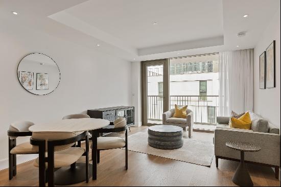 A stunning one bedroom apartment with private balcony in Kensington, W14.