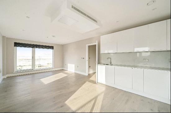 A stunning penthouse apartment with over 700 sq ft of private roof terrace space and fanta