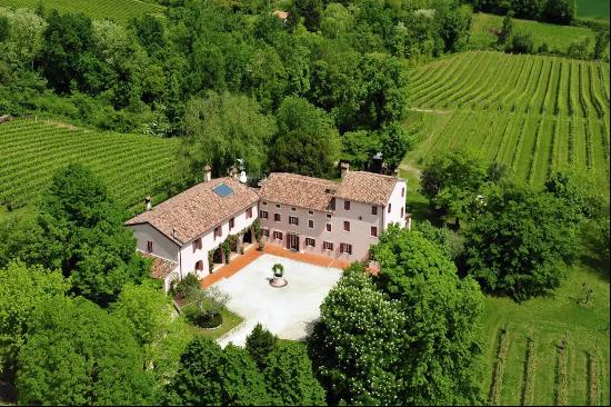 Villa with vineyard in the heart of the UNESCO hills