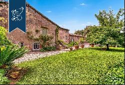 17th-century villa with 40 hectares of grounds, designer gardens and private chapel for sa