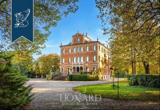 Luxury 19th.century home with Roman bath, sports field and possibility of helipad for sale