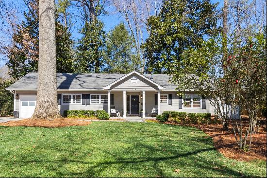 Charming Updated Ranch Home on Picturesque Street in Sought-after Meadowbrook