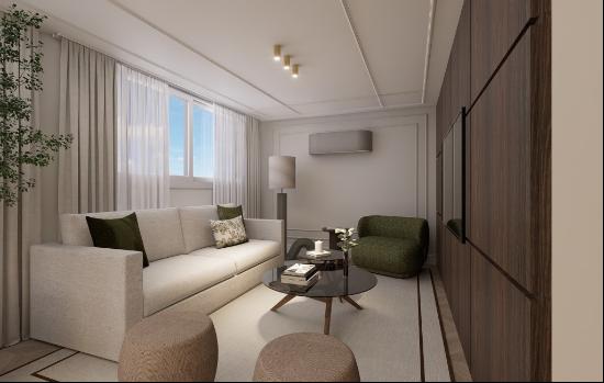 Beautiful penthouse flat, views to courtyard, brand new renovati, Madrid 28001