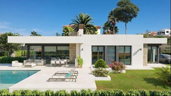 Single-Level Modern Design Villa in Calpe – Peaceful Outskirts C, Calpe 03710