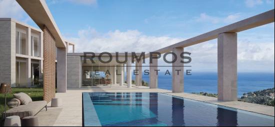 An architecturally iconic villa in Vasilikos