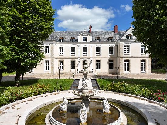 18th-CENTURY CHÂTEAU IN PERFECT CONDITION 90 KM FROM PARIS - International-standard comfo