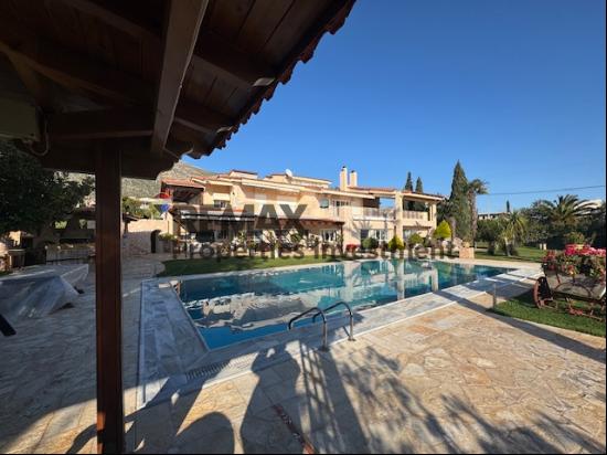 Ultra-Luxury Sea-View Estate with Tennis Court in Lagonisi ID: 2111432