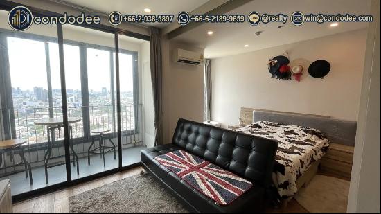 Luxury Studio on High Floor at Q Chidlom-Phetchaburi