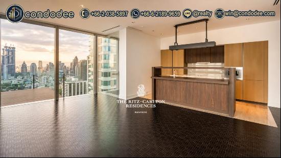 3 bedroom condo Ritz-Carlton Residences Mahanakhon