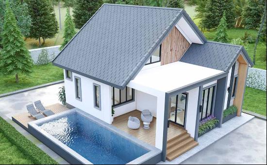 Brand new pool villa with pool